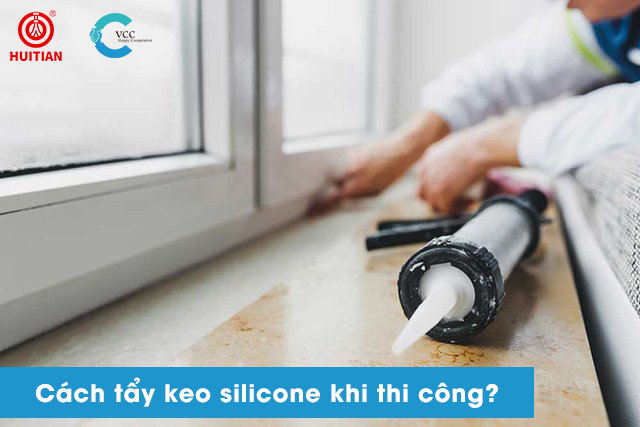 ??CÁCH TẨY KEO SILICONE BÁM TRÊN BỀ MẶT KHI THI CÔNG