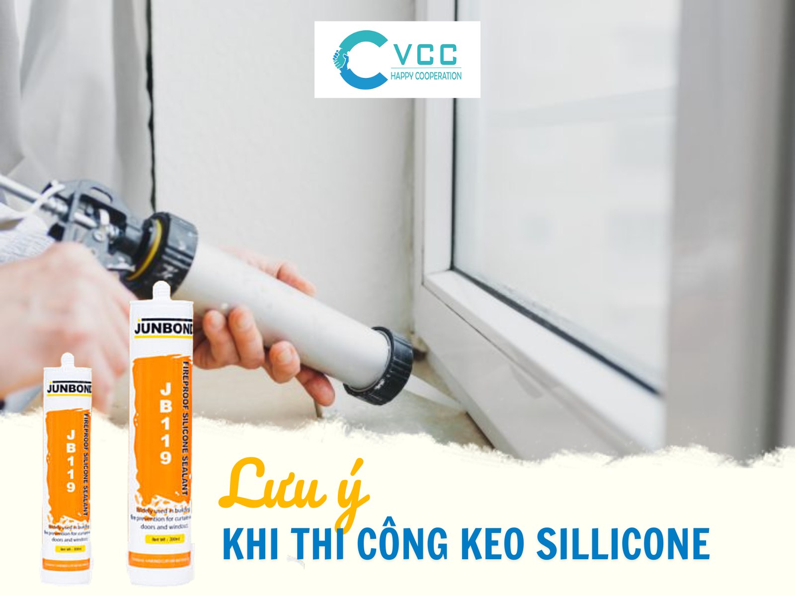 5 điều cần phải lưu ý để thi công keo silicone hiệu quả