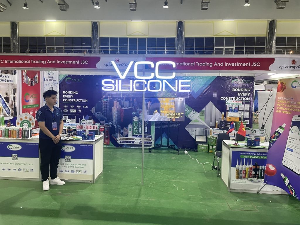 Gian hàng của VCC tại VietLao Expo2024